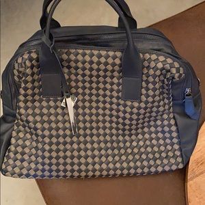 Giorgio Milani gray and navy purse